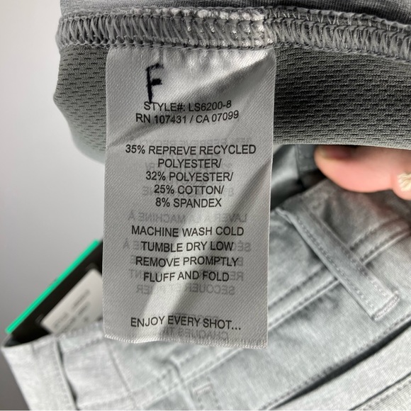 NWT LINKSOUL LINK SOUL Solid Boardwalker Short Grey 31 - Picture 7 of 7